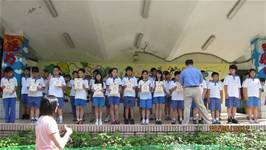 建安國小100學年度下學期模範生頒獎